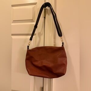 Black Rivet Leather Purse